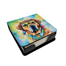 Load image into Gallery viewer, Mastiff Hippie Dawg PU Leather Note Paper Holder