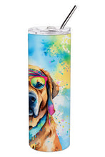 Load image into Gallery viewer, Mastiff Hippie Dawg Stainless Steel Skinny Tumbler