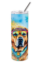 Load image into Gallery viewer, Mastiff Hippie Dawg Stainless Steel Skinny Tumbler