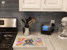 Load image into Gallery viewer, Mastiff Hippie Dawg Glass Cutting Boards – Durable, Decorative Kitchen Art Large
