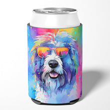 Load image into Gallery viewer, Old English Sheepdog Hippie Dawg Can or Bottle Hugger