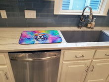 Load image into Gallery viewer, Old English Sheepdog Hippie Dawg Dish Drying Mat
