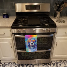 Load image into Gallery viewer, Old English Sheepdog Hippie Dawg Kitchen Towel