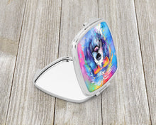 Load image into Gallery viewer, Old English Sheepdog Hippie Dawg Compact Mirror – Stylish Purse Mirror with Artistic Covers