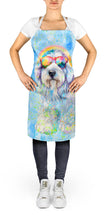 Load image into Gallery viewer, Old English Sheepdog Hippie Dawg Apron – Artist-Designed Kitchen, BBQ &amp; Craft Apron