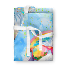 Load image into Gallery viewer, Old English Sheepdog Hippie Dawg Apron – Artist-Designed Kitchen, BBQ &amp; Craft Apron