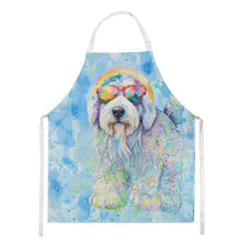 Load image into Gallery viewer, Old English Sheepdog Hippie Dawg Apron – Artist-Designed Kitchen, BBQ &amp; Craft Apron