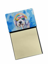Load image into Gallery viewer, Old English Sheepdog Hippie Dawg Sticky Note Holder- Refiilable Desk Accessory Note Pad