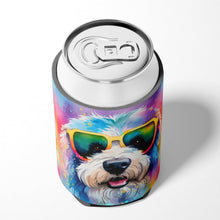 Load image into Gallery viewer, Old English Sheepdog Hippie Dawg Can or Bottle Hugger