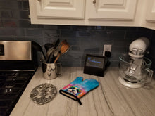 Load image into Gallery viewer, Old English Sheepdog Hippie Dawg Oven Mitt