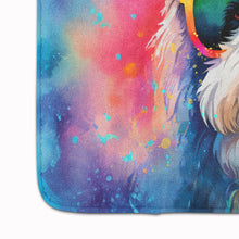 Load image into Gallery viewer, Old English Sheepdog Hippie Dawg Memory Foam Kitchen Mat