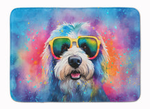 Load image into Gallery viewer, Old English Sheepdog Hippie Dawg Memory Foam Kitchen Mat