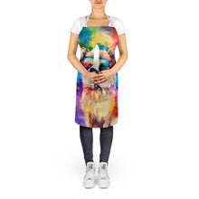 Load image into Gallery viewer, Pomeranian Hippie Dawg Apron – Artist-Designed Kitchen, BBQ &amp; Craft Apron