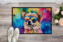 Load image into Gallery viewer, Pomeranian Hippie Dawg Doormat - 18X27 Indoor / Outdoor Rug | Made in USA