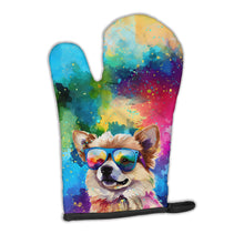 Load image into Gallery viewer, Pomeranian Hippie Dawg Oven Mitt