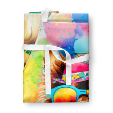 Load image into Gallery viewer, Pomeranian Hippie Dawg Apron – Artist-Designed Kitchen, BBQ &amp; Craft Apron