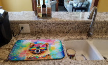 Load image into Gallery viewer, Pomeranian Hippie Dawg Dish Drying Mat