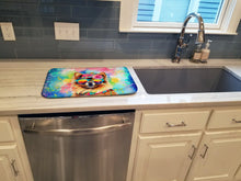 Load image into Gallery viewer, Pomeranian Hippie Dawg Dish Drying Mat