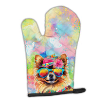 Load image into Gallery viewer, Pomeranian Hippie Dawg Oven Mitt