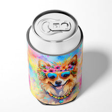 Load image into Gallery viewer, Pomeranian Hippie Dawg Can or Bottle Hugger