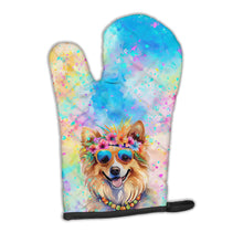 Load image into Gallery viewer, Pomeranian Hippie Dawg Oven Mitt