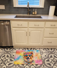 Load image into Gallery viewer, Pomeranian Hippie Dawg Memory Foam Kitchen Mat