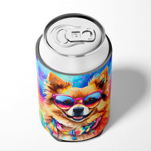 Load image into Gallery viewer, Pomeranian Hippie Dawg Can or Bottle Hugger
