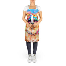 Load image into Gallery viewer, Pomeranian Hippie Dawg Apron – Artist-Designed Kitchen, BBQ &amp; Craft Apron