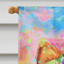 Load image into Gallery viewer, Pomeranian Hippie Dawg House Flag