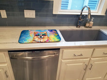 Load image into Gallery viewer, Pomeranian Hippie Dawg Dish Drying Mat