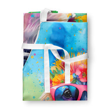 Load image into Gallery viewer, Poodle Hippie Dawg Apron – Artist-Designed Kitchen, BBQ &amp; Craft Apron