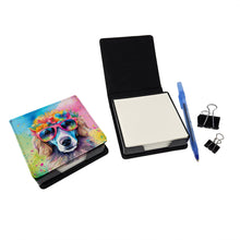 Load image into Gallery viewer, Poodle Hippie Dawg PU Leather Note Paper Holder