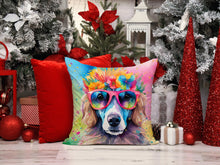 Load image into Gallery viewer, Poodle Hippie Dawg Fabric Decorative Pillow