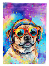 Load image into Gallery viewer, Pug Hippie Dawg House Flag
