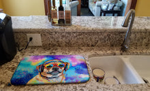 Load image into Gallery viewer, Pug Hippie Dawg Dish Drying Mat