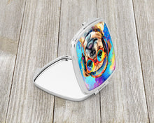 Load image into Gallery viewer, Pug Hippie Dawg Compact Mirror – Stylish Purse Mirror with Artistic Covers