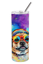 Load image into Gallery viewer, Pug Hippie Dawg Stainless Steel Skinny Tumbler