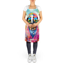 Load image into Gallery viewer, Pug Hippie Dawg Apron – Artist-Designed Kitchen, BBQ &amp; Craft Apron