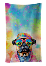 Load image into Gallery viewer, Pug Hippie Dawg Kitchen Towel