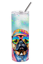Load image into Gallery viewer, Pug Hippie Dawg Stainless Steel Skinny Tumbler
