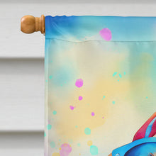 Load image into Gallery viewer, Pug Hippie Dawg House Flag