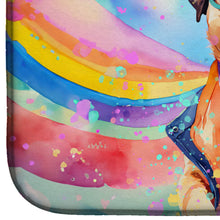 Load image into Gallery viewer, Pug Hippie Dawg Dish Drying Mat