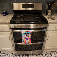 Load image into Gallery viewer, Pug Hippie Dawg Kitchen Towel