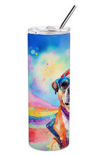 Load image into Gallery viewer, Pug Hippie Dawg Stainless Steel Skinny Tumbler