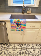 Load image into Gallery viewer, Pug Hippie Dawg Kitchen Towel