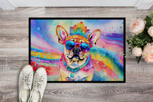 Load image into Gallery viewer, Pug Hippie Dawg Doormat - 18X27 Indoor / Outdoor Rug | Made in USA