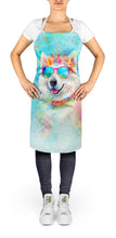 Load image into Gallery viewer, Samoyed Hippie Dawg Apron – Artist-Designed Kitchen, BBQ &amp; Craft Apron