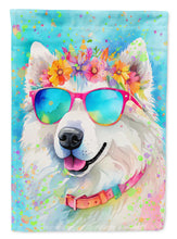 Load image into Gallery viewer, Samoyed Hippie Dawg House Flag