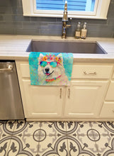 Load image into Gallery viewer, Samoyed Hippie Dawg Kitchen Towel