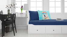 Load image into Gallery viewer, Samoyed Hippie Dawg Standard Pillowcase – Artistic Decorative Front, White Back